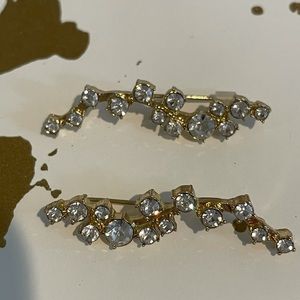 BaubleBar Farrah crystal ear creepers